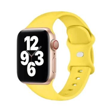 Imagem de Pulseira De Silicone De 40mm 41mm 42mm 44mm 45mm Para Apple Watch Spor