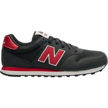 Imagem de Tênis Masculino Classic Casual Urbano Conforto New Balance GM500, Pret