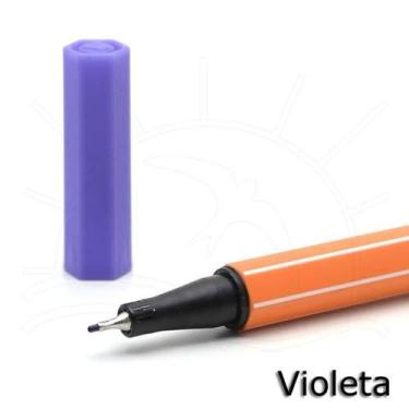 Imagem de Caneta Stabilo Point Fine 0,4mm, 55 - VIOLETA