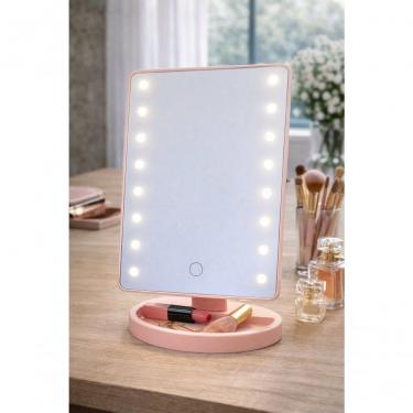 Imagem de Espelho de Mesa para Maquiagem com LED e USB para Penteadeira Iluminação de Precisão Dromos
