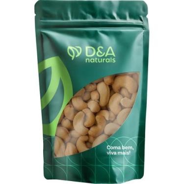 Imagem de Castanhas de Cajú W1 Inteiras Torradas Com Sal e Sem Sal 1kg - D&A Nat