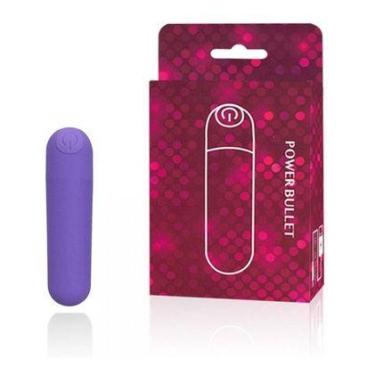 Imagem de Vibrador Bullet ROXO Recarregável - USB - Lilas 10 Modos de Vibração A