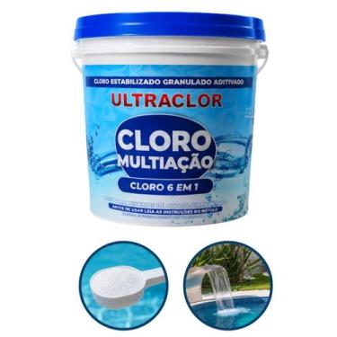 Imagem de Genclor Multiação 6 em 1 Granulado 10kg Piscina Ultraclor