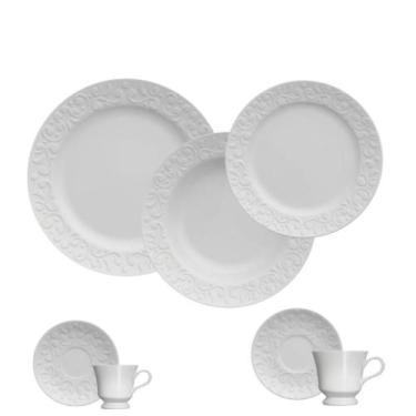 Imagem de Aparelho de Jantar Chá e Café Tassel 42pcs Porcelana Germer