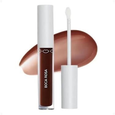 Imagem de Hidra Lábios Gloss Labial - BOCA ROSA -, Castanho Translúcido