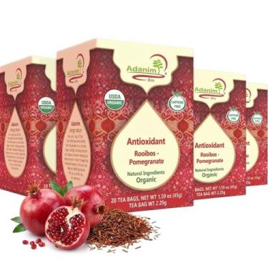 Imagem de Chá ADANIM BIO Rooibos Orgânico com Romã 80 sachês