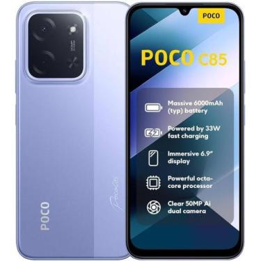 Imagem de XaomiPOCO C85 Global 8GB RAM 256GB, Bateria 6000mAh, Tela 120Hz, Cor P