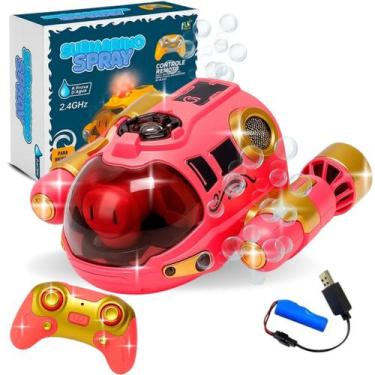 Imagem de Brinquedo Submarino Controle Remoto Recarregável Para Água - EUROPIO