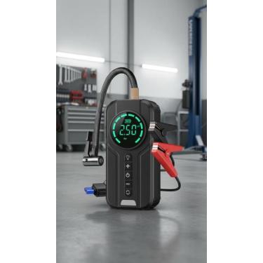 Imagem de Mini Compressor De Ar Portátil 180PSI Com Auxiliar - Congratulations S