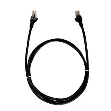 Imagem de Patch Cord de Rede PC-ETHU100BK 10m Conexão Estável Capa Injetada Preto Plus Cable