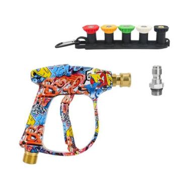 Imagem de Conjunto De Pistola De Espuma De Alta Pressão Com Design Grafite, Punh