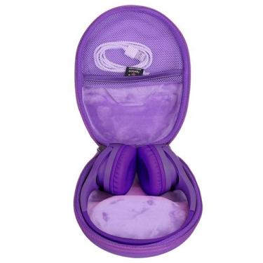 Imagem de Estojo para Fones Aproca Kids para Belkin SoundForm Mini Roxo