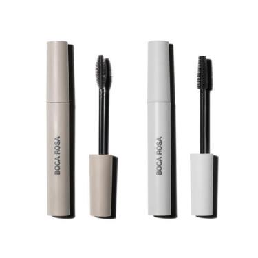 Imagem de kit Mascara Para Cílios Boca Rosa Efeito Volume Efeito Natural Alongad