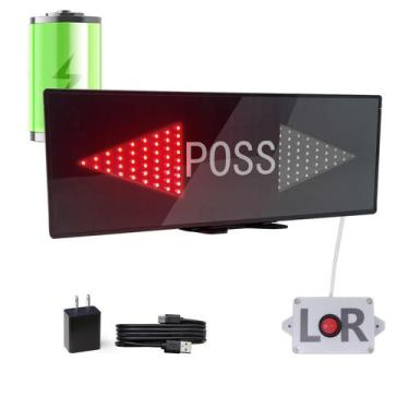 Imagem de Indicador de Posse de Bola de Basquete GAN XIN 48x18 cm LED