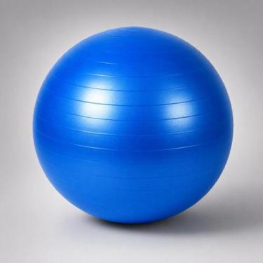 Imagem de Bola de Pilates Suíça 75cm Anti Estouro até 180kg para Yoga e Fisioter