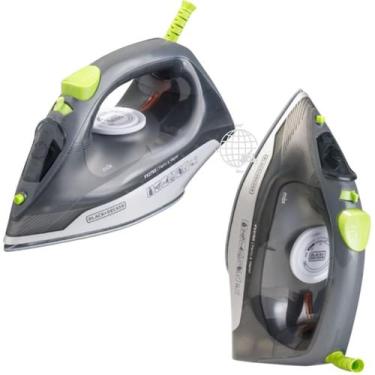 Imagem de Black+Decker FX2750 110V Cinza: Base Antiaderente e Jato de Vapor Pote