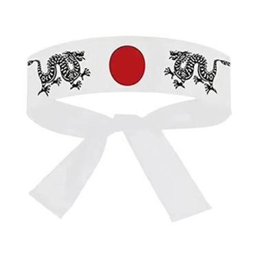 Imagem de Bandana De Karate Samurai Para Chef De Sushi, Faixa De Cabeça Japonesa