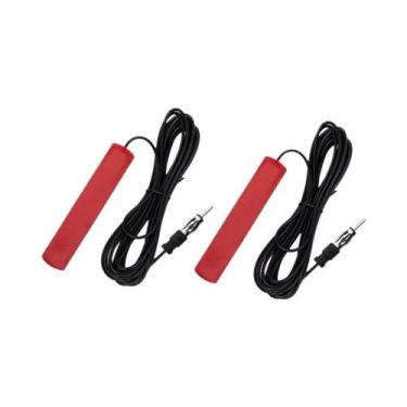 Imagem de Antena FM Universal Para Carro Com Amplificador De Sinal E Cabo Para M