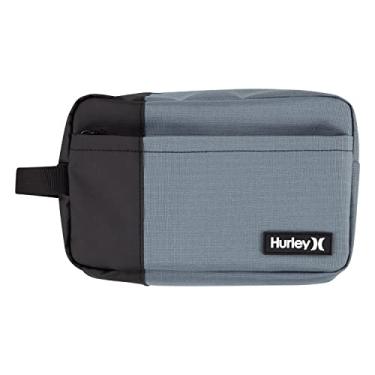 Imagem de Hurley Kit infantil de viagem de itens pequenos, Cinza frio/preto, O/S, Um e único kit para viagem de itens pequenos