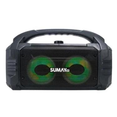 Imagem de Caixa De Som Portátil Bluetooth Sunbox 50W Rms Sumay - Sm-Csp1304