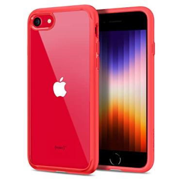 Imagem de Spigen Capa Ultra Hybrid 2 Projectada para Apple iPhone SE (2020) / iPhone 8 / iPhone 7 - Vermelho