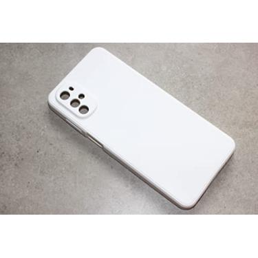Imagem de Capa Protetora em Silicone Premium para Novo Motorola Moto G22 - Branca