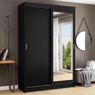 Imagem de Guarda-Roupa Solteiro Madesa Tokio 2 Portas de Correr com Espelho 2 Gavetas