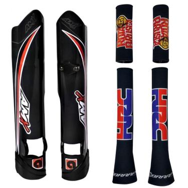 Imagem de Kit Protetores Suspensão Amx Neoprene Crf 230 Ttr 230 Hrc