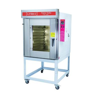Imagem de Forno Turbo Elétrico Gpaniz 8 Esteiras FTE240 220V Monofásico