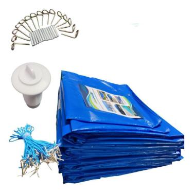 Imagem de Capa Piscina 10X4,5 Térmica+Limpeza+Proteção Uv+Kit