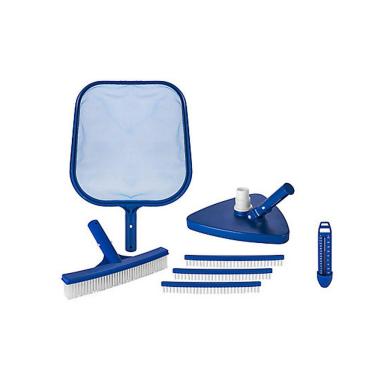 Imagem de Kit Limpeza para fundo da Piscina Azul
