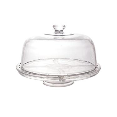 Imagem de PRATO P/BOLO DE CRISTAL CRONOS 30,5x21cm