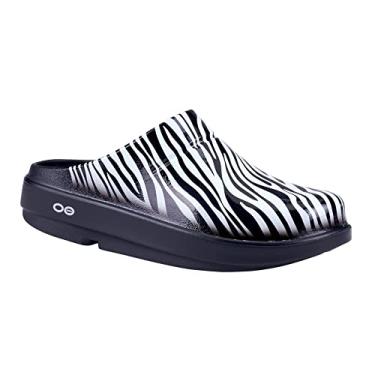 Imagem de Tamanco feminino OOcloog edição limitada - zebra (sala), Zebra