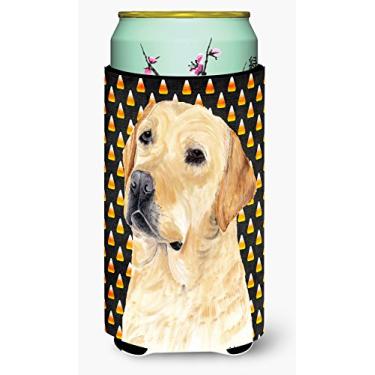 Imagem de Caroline's Treasures SC9198TBC Labrador Amarelo Doce Milho Halloween Retrato Alto Menino Hugger, Menino Alto, Multicolorido