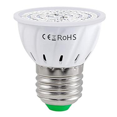 Imagem de Tingpai Lâmpada LED pa plantas de interior Espectro vermelho e azul Lâmpada LED pa plantas E27 lâmpada pa plantas de interior Flores suculentas hidropônicas com efeito de estufa (220V)