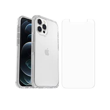 Imagem de OtterBox Capa Symmetry Clear Seires para iPhone 12 Pro Max (apenas com protetor de tela de vidro de alto desempenho - Embalagem de pacote - Transparente