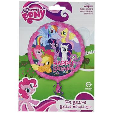 Imagem de Anagram International Balões de festa de aniversário My Little Pony HX, multicolorido