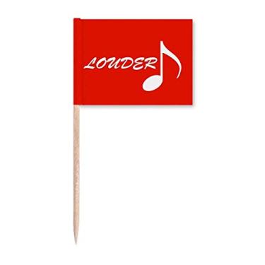 Imagem de Decoração de festa para decoração de festa com palito de dente moderno para entusiastas de música