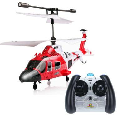 Imagem de Helicóptero Falcão Controle Remoto Falcão Com Giroscópio - Art Brink