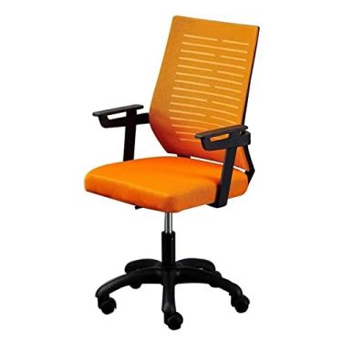 Imagem de cadeira de escritório cadeira de computador cadeira giratória cadeira de escritório assento de malha cadeira ergonómica cadeira de jogo cadeira de trabalho cadeira (cor: laranja) needed