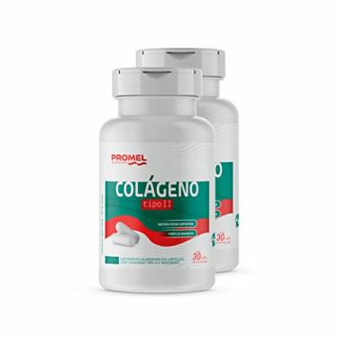 Imagem de Kit Com 02 - Colágeno Tipo II (Fonte de Magnésio) 30 Capsulas de 375mg Promel