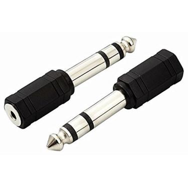 Imagem de Adaptador P10 (M) x P2 (F) Estéreo Kit c/ 2 unidades