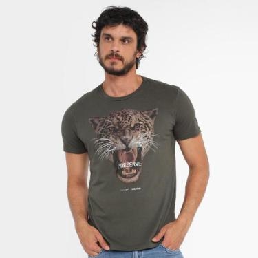 Imagem de Camiseta Ellus Fine Oncafari Jaguar Classic Masculina