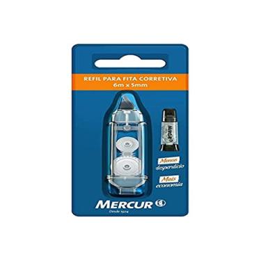 Imagem de Refil Corretivo em Fita Mercur Recarregável 5mm X 6m 25800