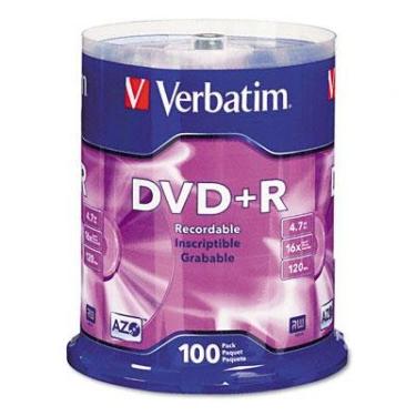 Imagem de Disco gravável Verbatim DVD+R