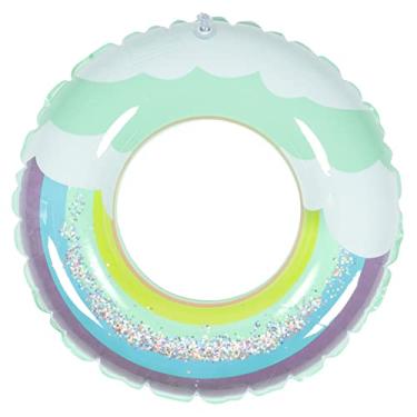 Imagem de Totority anel de natação boia de piscina flutuador de sinuca flutuadores de anel infláveis prazer dante fun desenhos anéis de natação para piscina bóia adulto círculo nas axilas filho PVC