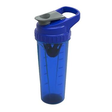 Imagem de COQUETELEIRA GARRAFINHA SQUEEZE SHAKEIRA, Prottector - 700 mL - AZUL, único