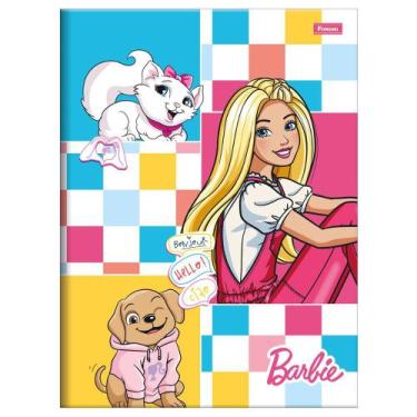 Imagem de Caderno De Brochura Grande 80 Fls Barbie - Foroni