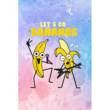 Imagem de Daily Fitness Sheet - Funny Let's Go Bananas For Cute Boy and Girls