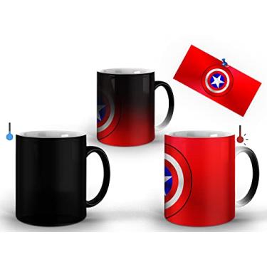 Imagem de Caneca Mágica Escudo do Capitão América